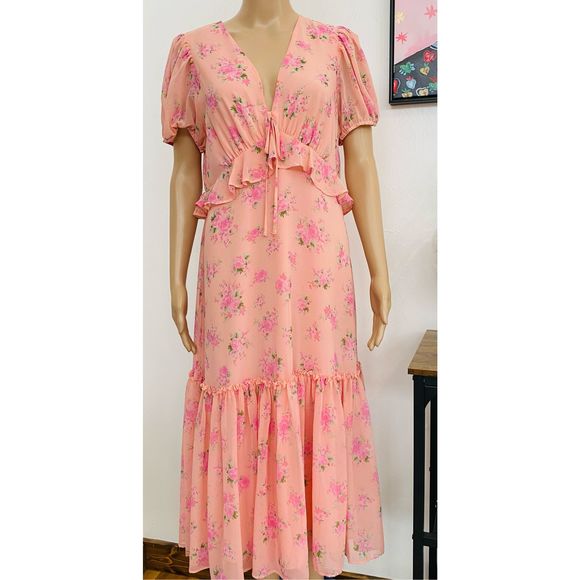 LoveShackFancy Dresses & Skirts - LoveShackFancy × Target FLEUR Easter Dress
PINK MELON Floral Womens Size 12